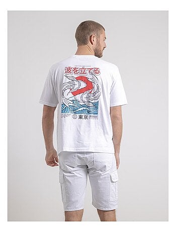 T-shirt col rond oversize pur coton NIGORILLE