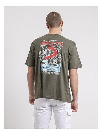 T-shirt col rond oversize pur coton NIGORILLE