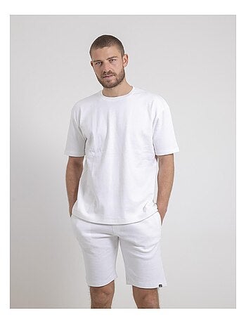 T-shirt col rond oversize pur coton NOBUKA
