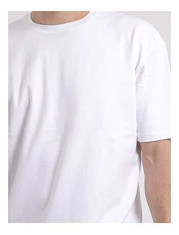 T-shirt col rond oversize pur coton NOBUKA