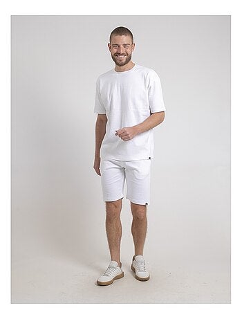 T-shirt col rond oversize pur coton NOBUKA