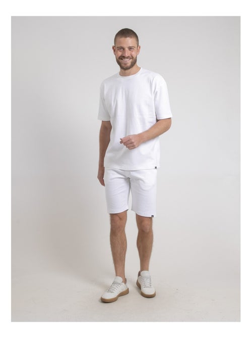 T-shirt col rond oversize pur coton NOBUKA - Kiabi