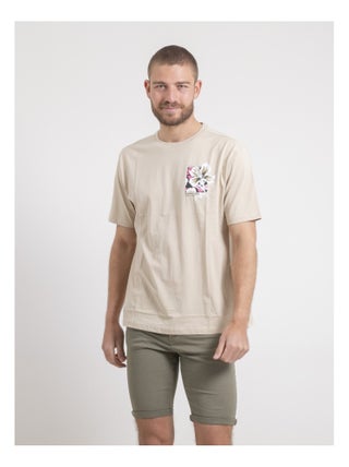 T-shirt col rond oversize pur coton NOFENIX