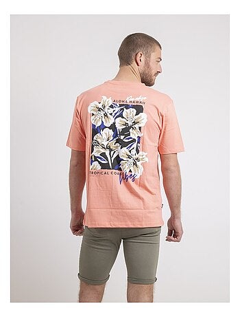T-shirt col rond oversize pur coton NOFENIX