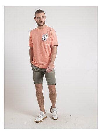 T-shirt col rond oversize pur coton NOFENIX