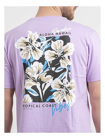 T-shirt col rond oversize pur coton NOFENIX