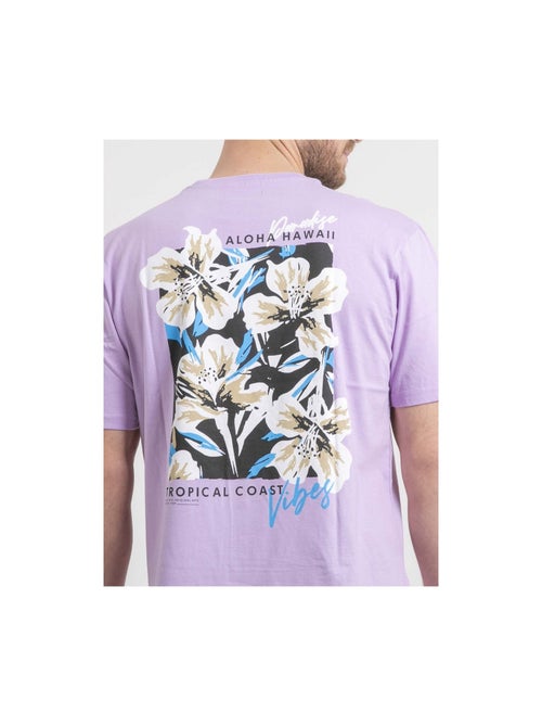 T-shirt col rond oversize pur coton NOFENIX - Kiabi