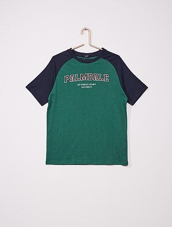 T-shirt col rond 'Palmdale university'