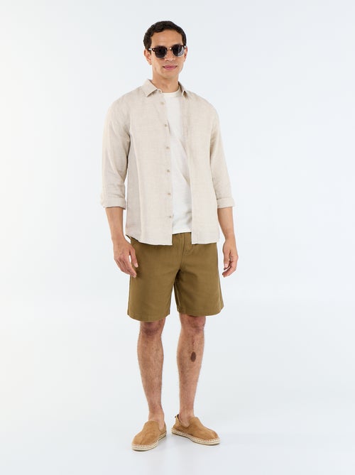 T-shirt col rond pour homme uni à manches courtes - Kiabi T-shirt col rond pour homme uni à manches courtes - Kiabi
