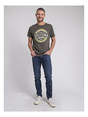 T-shirt col rond pur coton JABUSTIN
