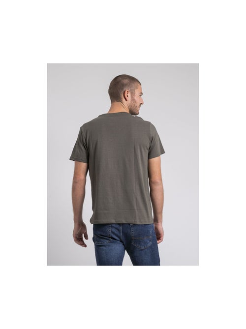 T-shirt col rond pur coton JABUSTIN - Kiabi