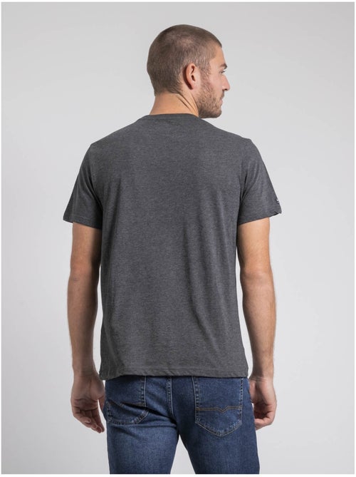 T-shirt col rond pur coton JACOSKI - Kiabi