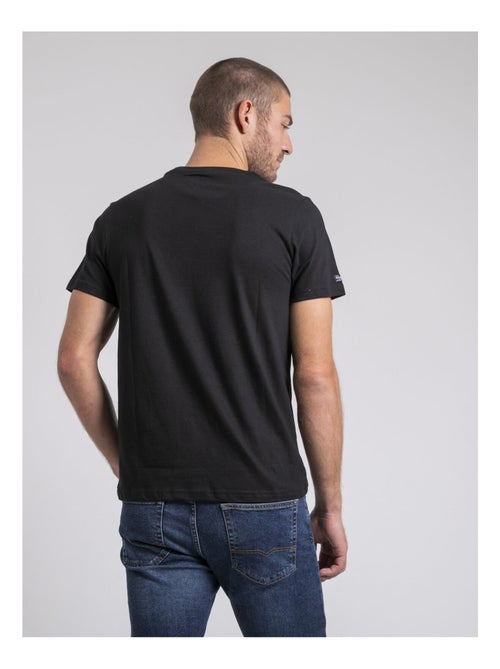 T-shirt col rond pur coton JACOSKI - Kiabi
