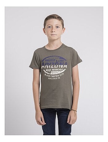 T-shirt col rond pur coton JACRAIG garçon