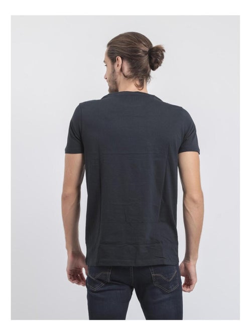 T-shirt col rond pur coton JAGNY - Kiabi