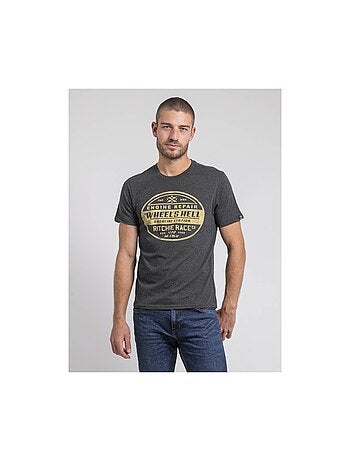 T-shirt col rond pur coton JAKOTA