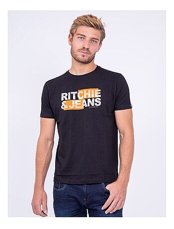 T-shirt col rond pur coton JALTAZAR