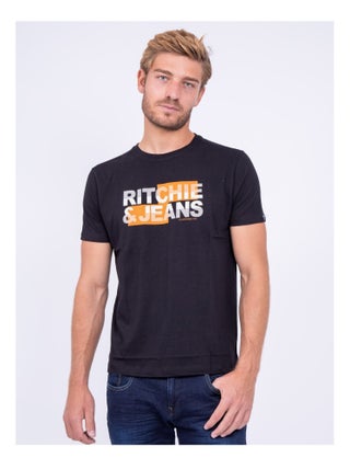 T-shirt col rond pur coton JALTAZAR