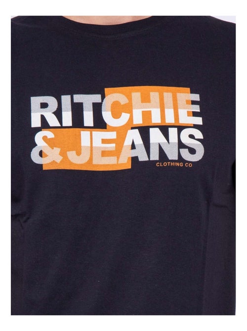 T-shirt col rond pur coton JALTAZAR - Kiabi