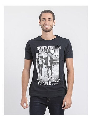 T-shirt col rond pur coton JAMIJEL