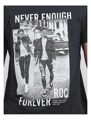 T-shirt col rond pur coton JAMIJEL