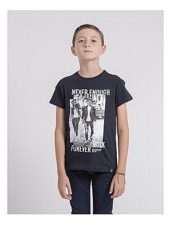 T-shirt col rond pur coton JAMIJEL garçon
