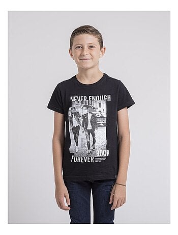 T-shirt col rond pur coton JAMIJEL garçon