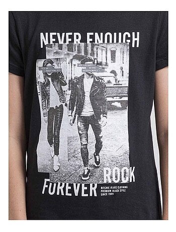 T-shirt col rond pur coton JAMIJEL garçon