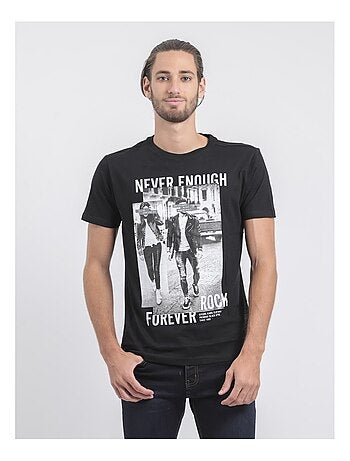 T-shirt col rond pur coton JAMIJEL