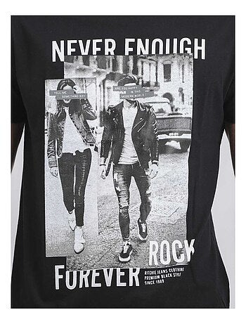 T-shirt col rond pur coton JAMIJEL