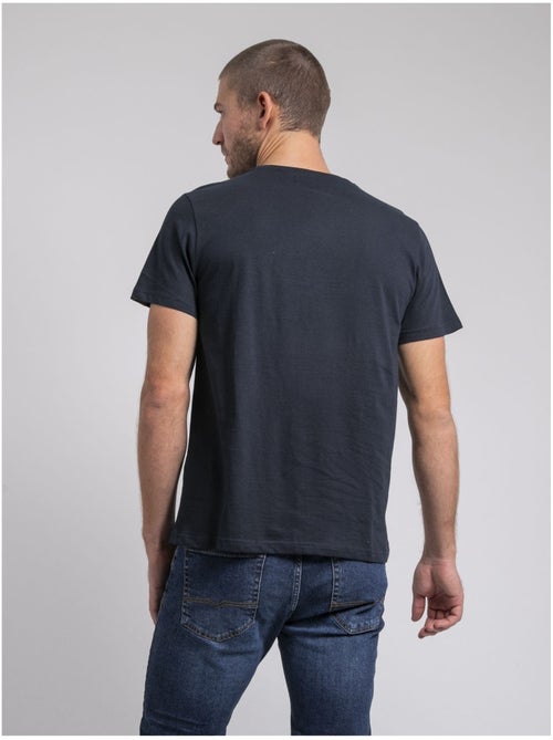 T-shirt col rond pur coton JAMYTH - Kiabi
