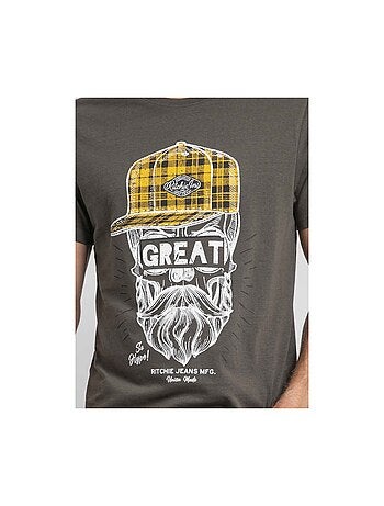 T-shirt col rond pur coton JAMYTH
