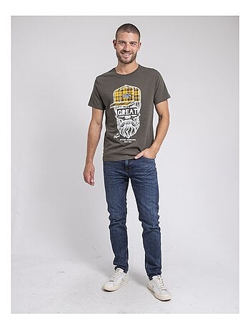 T-shirt col rond pur coton JAMYTH