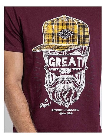 T-shirt col rond pur coton JAMYTH