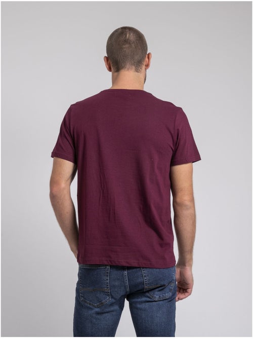 T-shirt col rond pur coton JAMYTH - Kiabi