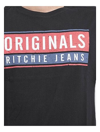 T-shirt col rond pur coton janville