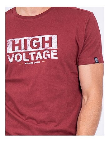 T-shirt col rond pur coton JATMAN