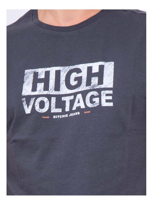 T-shirt col rond pur coton JATMAN - Kiabi