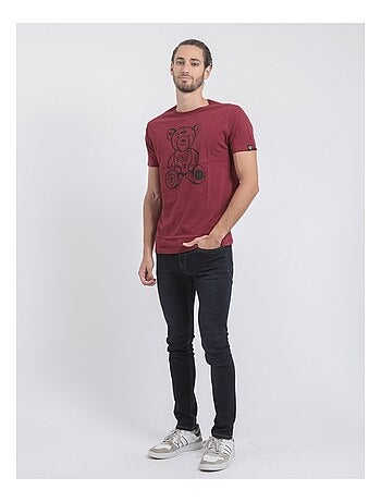 T-shirt col rond pur coton JIBIDEL