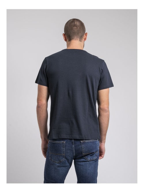 T-shirt col rond pur coton JIMARTIN - Kiabi