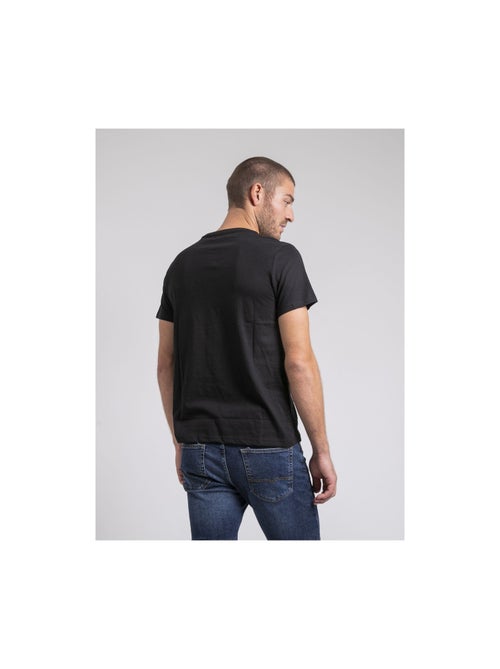 T-shirt col rond pur coton JIMARTIN - Kiabi