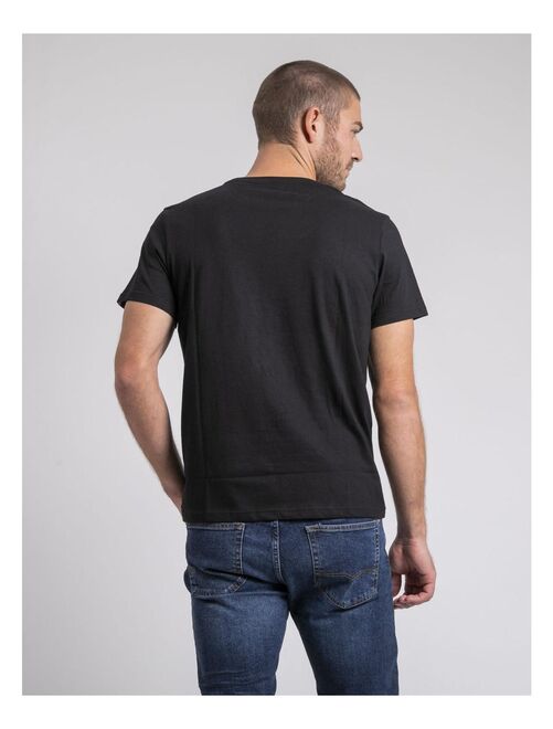 T-shirt col rond pur coton JIMINAL - Kiabi