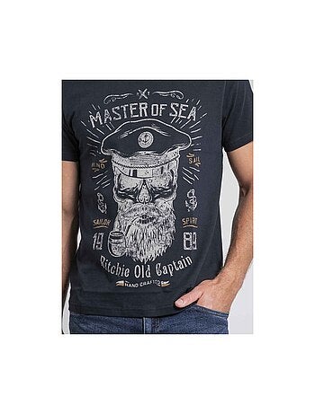 T-shirt col rond pur coton JIMOSCAR