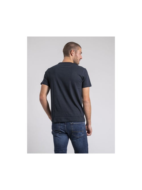 T-shirt col rond pur coton JIMOSCAR - Kiabi