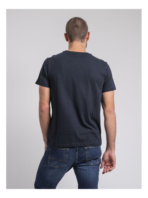 T-shirt col rond pur coton JIROBIN - Kiabi