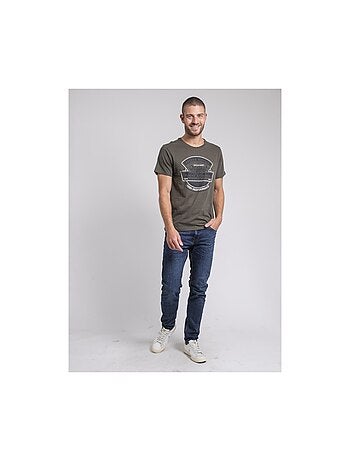 T-shirt col rond pur coton JIROBIN