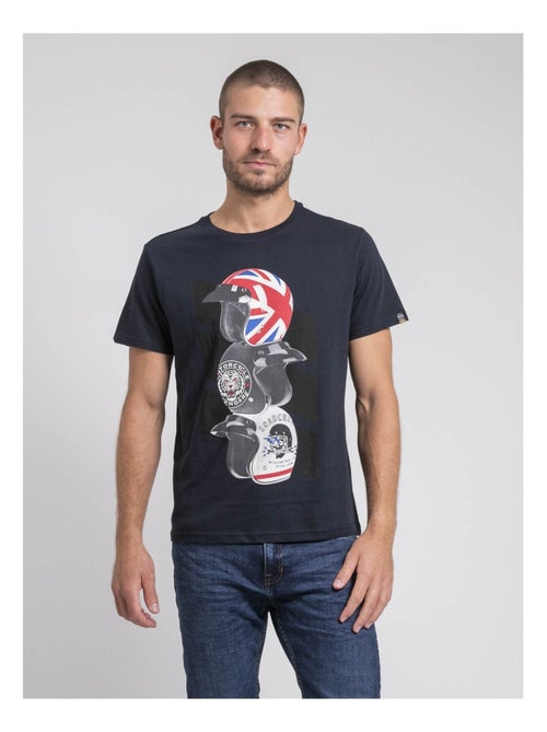 T-shirt col rond pur coton JOAKIM - Kiabi