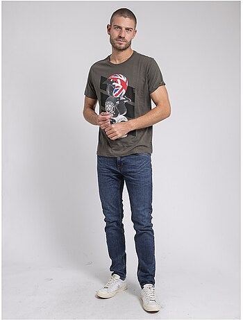 T-shirt col rond pur coton JOAKIM