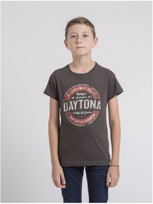 T-shirt col rond pur coton jocoby garçon - Kiabi T-shirt col rond pur coton jocoby garçon - Kiabi