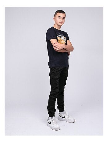 T-shirt col rond pur coton JOCTURNE garçon